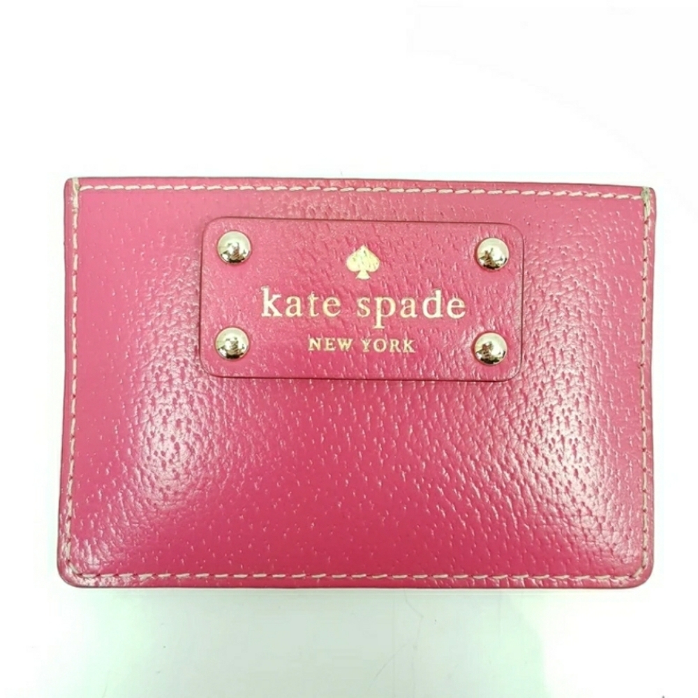 Kate Spade ♠️ Pink Card Wallet